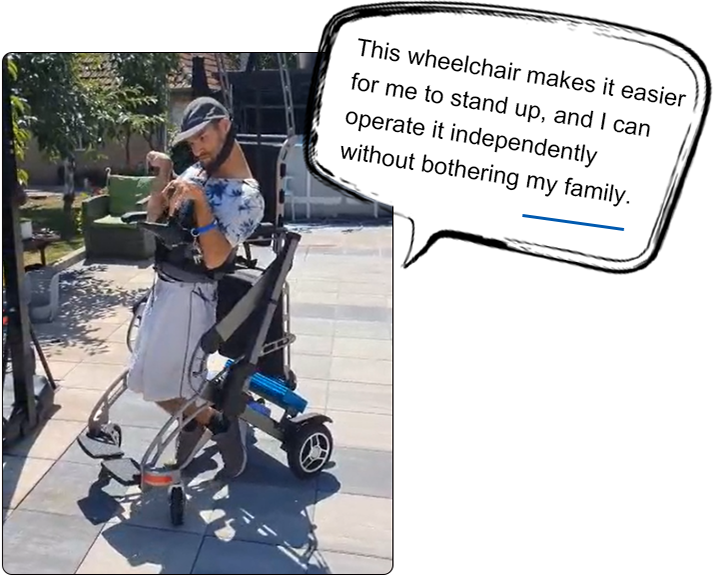ZW518 Gait Training Electric Wheelchair