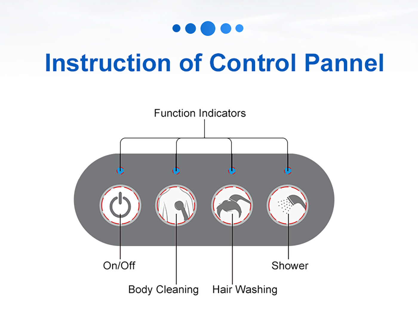 ZW186 Pro Portable Bed Shower Machine
