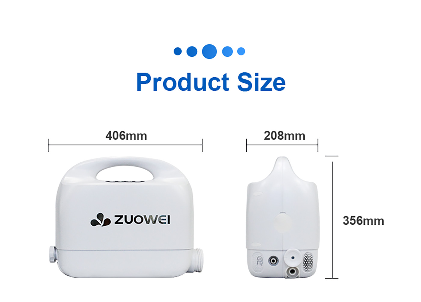 ZW186 Pro Portable Bed Shower Machine