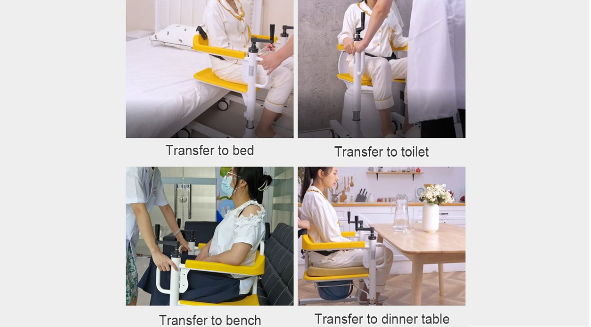 ZW366S Manual Lift Transfer Chair