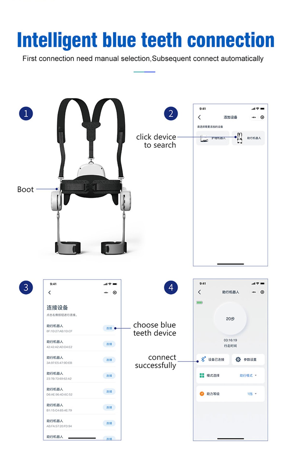 ZW568 Walking Aid Robot